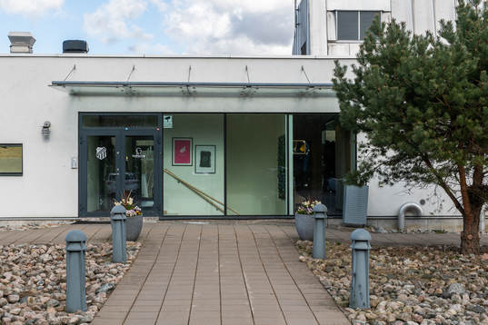 Entrén vid Gothia Park Academy