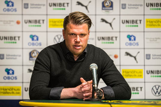Mjällbys tränare Christian Järdler