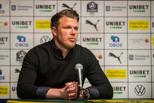 Mjällbys tränare Christian Järdler
