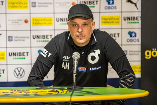 Degerfors tränare Andreas Holmberg
