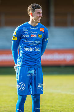 Mjällbys målvakt Samuel Brolin