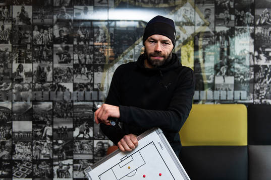 Häcken tränare Andreas Alm