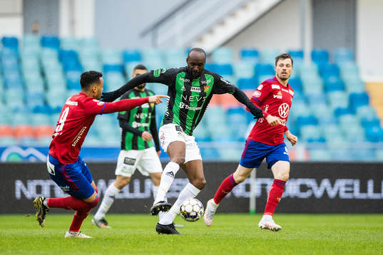 Östers Marc Rochester Sörensen och GAIS Boris Lumbana