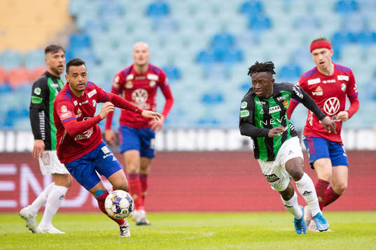 Östers Marc Rochester Sörensen och GAIS Michael Kargbo