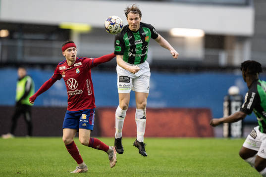 Östers Carl Johansson  och GAIS August Wängberg