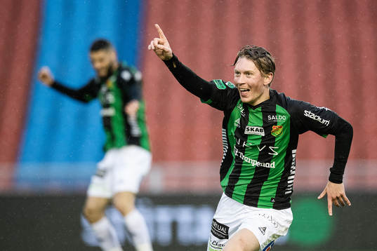 GAIS Adam Egnell jublar