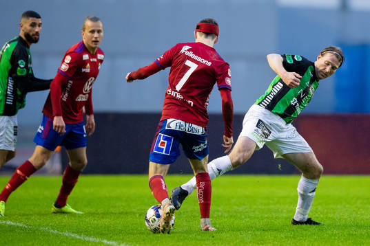 Östers Carl Johansson och GAIS August Wängberg