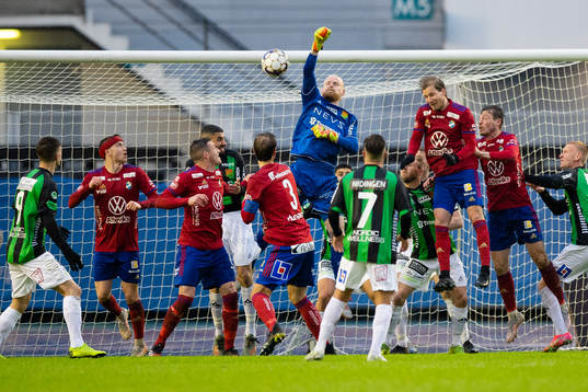 GAIS målvakt Mathias Karlsson