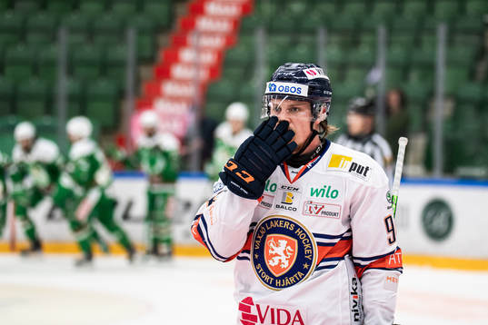 Växjös Joel Persson deppar
