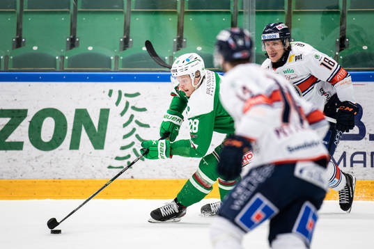 Rögles Anton Bengtsson och Växjös Marcus Sylvegård