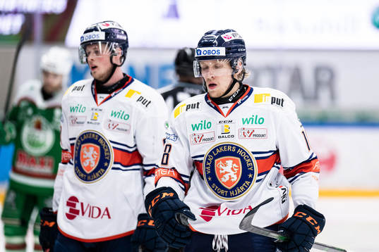 Växjös Fredrik Karlström och Marcus Sylvegård deppar