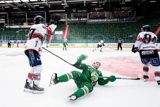 Växjös Robert Rosén och Rögles Mattias Sjögren