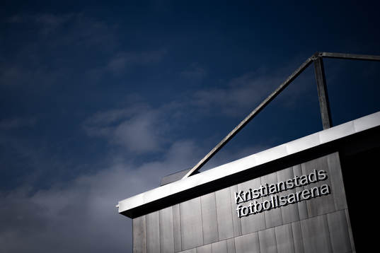 Exteriör Kristianstads Fotbollsarena