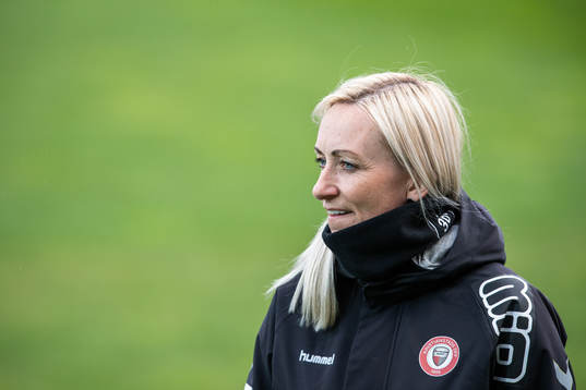 Kristianstads tränare Elisabet Gunnarsdóttir