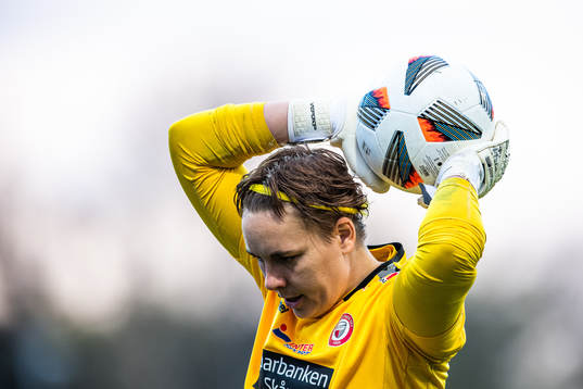 Kristianstads målvakt Brett Maron