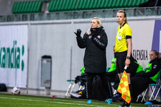 Kristianstads tränare Elisabet Gunnarsdóttir