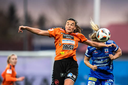 Kristianstads Anna Welin och Vittsjös Nellie Persson