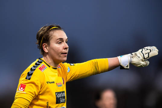 Kristianstads målvakt Brett Maron