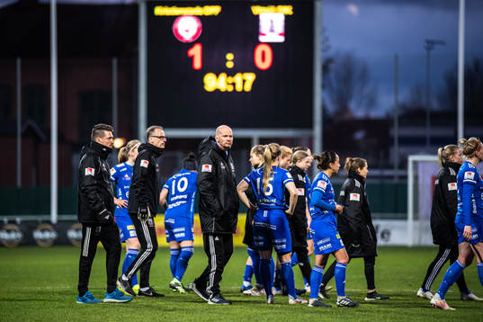 Vittsjös tränare Thomas Mårtensson deppar