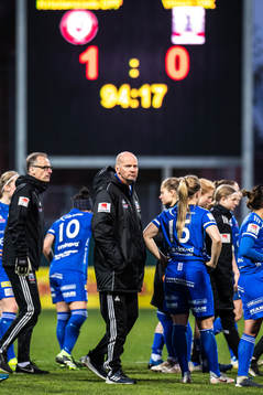 Vittsjös tränare Thomas Mårtensson deppar