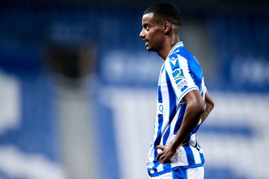 Alexander Isak of Real Sociedad