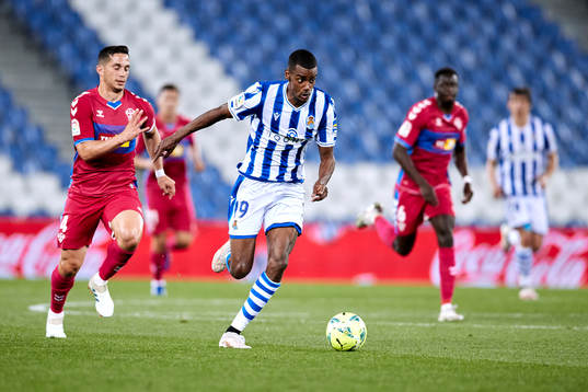 Alexander Isak of Real Sociedad