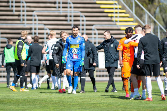 Landskronas målvakt Amr Kaddoura
