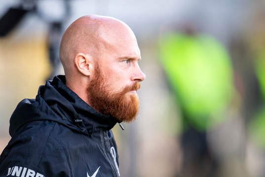 Landskronas assisterande tränare Max Mölder