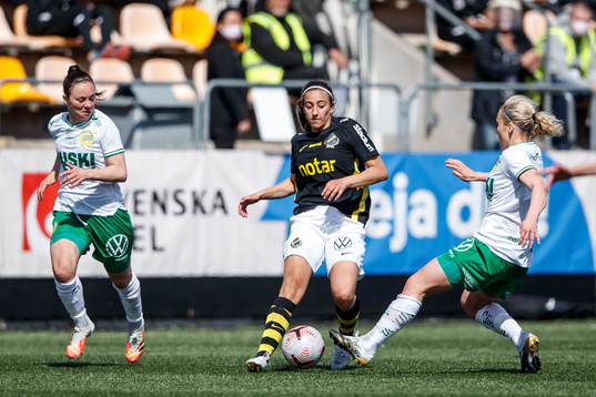 under fotbollsmatchen i Damallsvenskan mellan AIK och