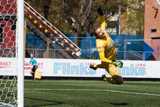 Hammarbys målvakt Anna Tamminen