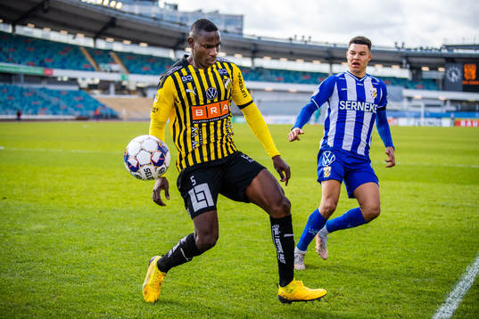 Häckens Godswill Ekpolo  och IFK Göteborgs Alexander