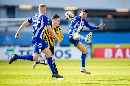 Häckens Patrik Wålemark och IFK Göteborgs Alexander