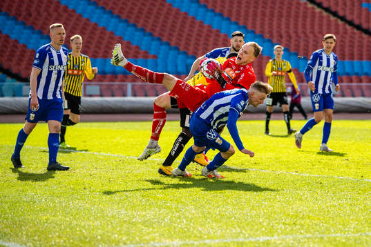 Häckens målvakt Pontus Dahlberg och IFK Göteborgs