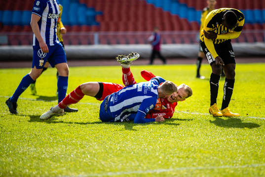 Häckens målvakt Pontus Dahlberg och IFK Göteborgs