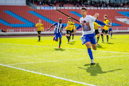 IFK Göteborgs Tobias Sana jublar