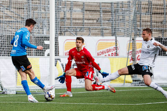 Halmstads Halmstads Emil Tot Wikström och Örebros