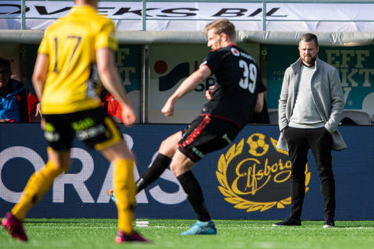 Elfsborgs manager Jimmy Thelin