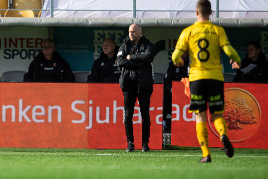 Kalmars tränare Henrik Rydström
