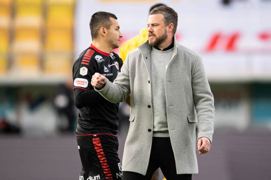 Elfsborgs manager Jimmy Thelin