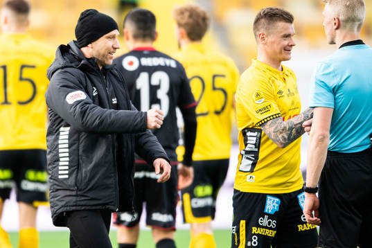 Kalmars tränare Henrik Rydström
