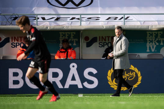 Elfsborgs manager Jimmy Thelin