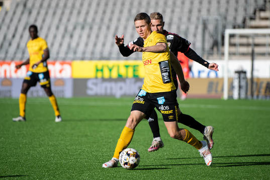 Elfsborgs André Rømer och Kalmars Jonathan Ring