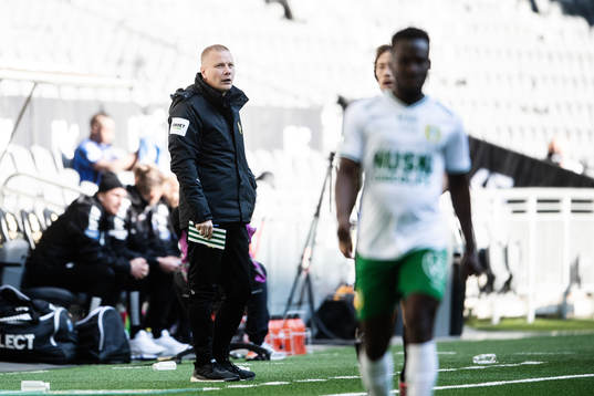 Hammarbys tränare Stefan Billborn