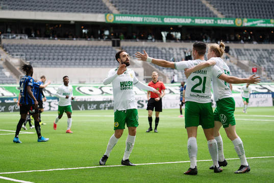 Hammarbys Abdul Khalili, Astrit Selmani och Gustav
