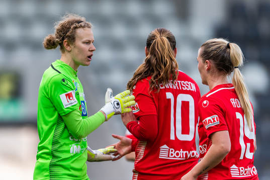 Linköpings målvakt Cajsa Andersson