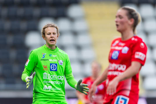 Linköpings målvakt Cajsa Andersson