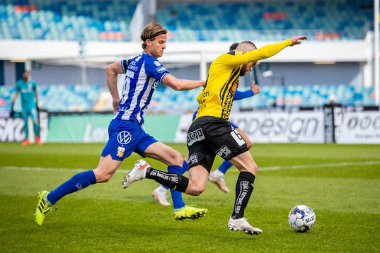 IFK Göteborgs August Erlingmark och Häckens Alexander