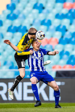 Häckens Rasmus Lindgren och IFK Göteborgs Kolbeinn