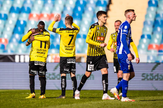 Häckens Godswill Ekpolo  jublar
