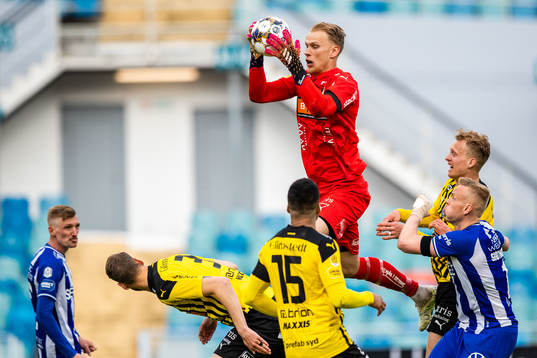 Häckens målvakt Pontus Dahlberg